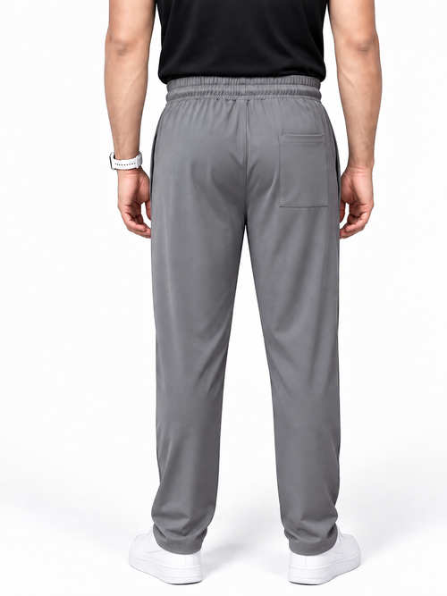 Men's Center Line Stitch Pleated Trousers – Premium Lycra